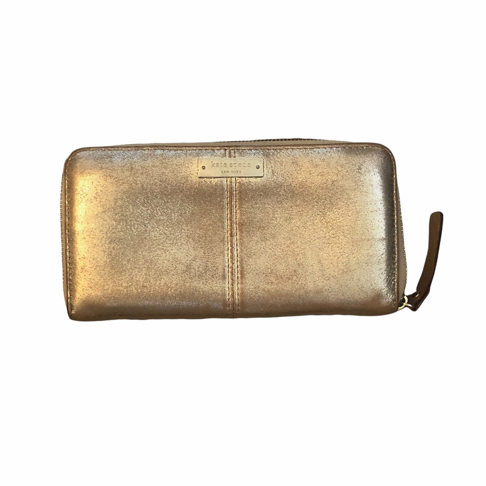 Gold Kate Spade Wallet